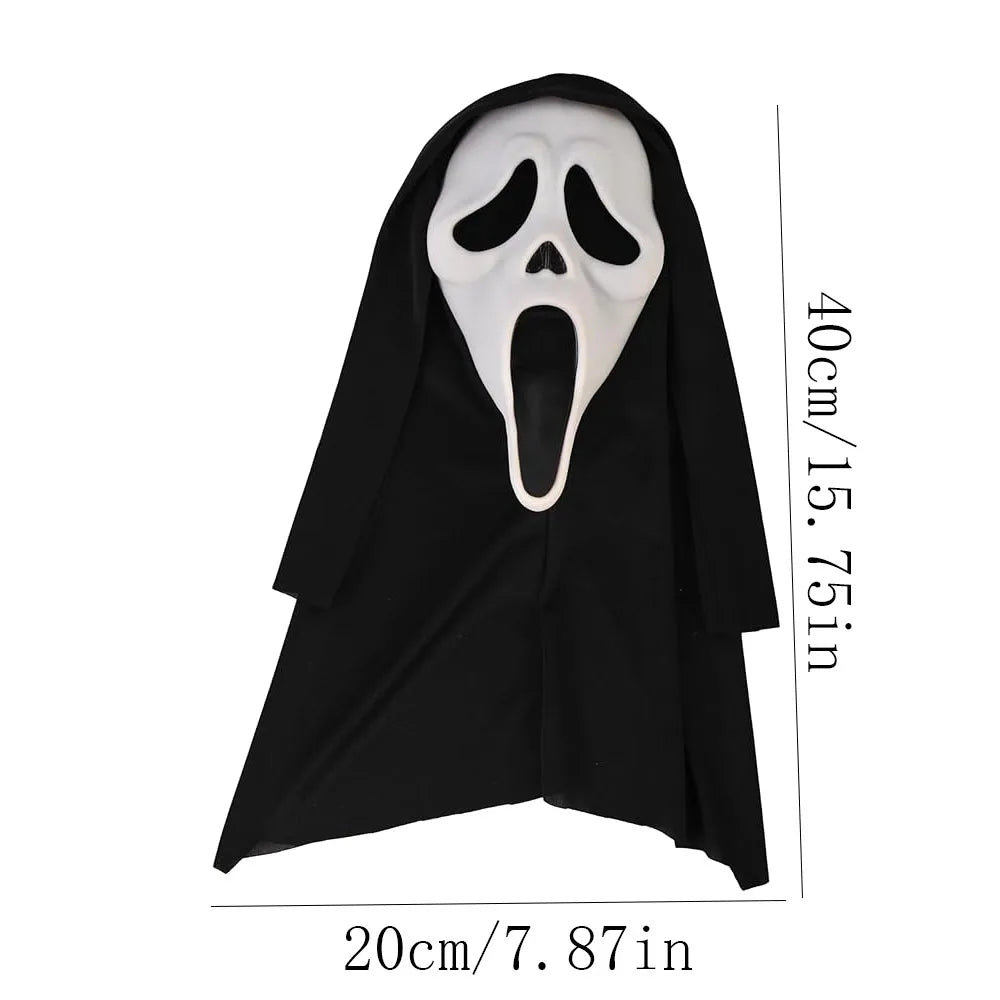 Halloween Ghost Horror Mask – Full Head Costume Mask