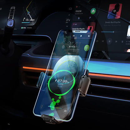 15W Wireless Car Charger & Phone Holder