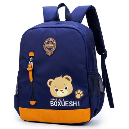 Cartoon Bear School Bag