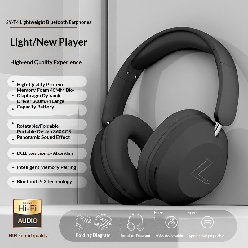 Wireless Over-Ear Headphones – 15 Hour Battery