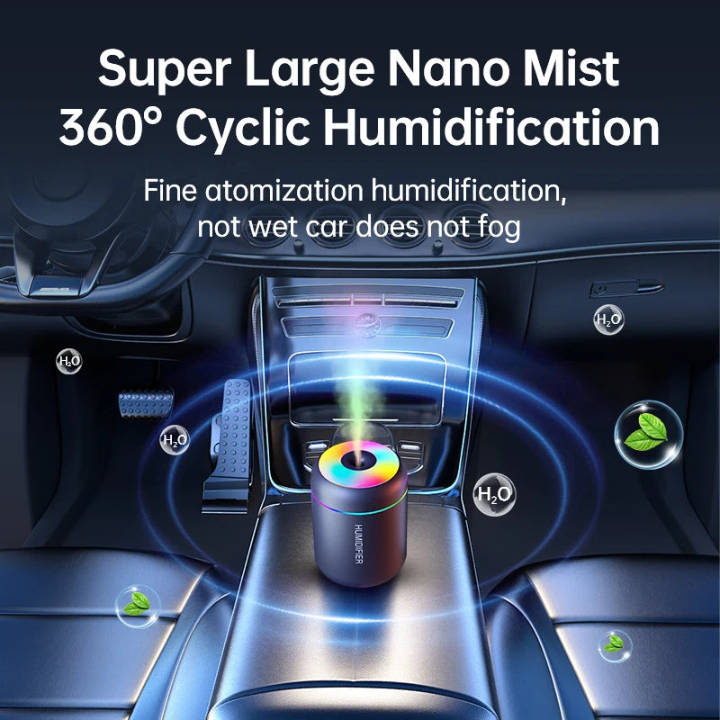 180ML Mini USB Humidifier with Ambient Light