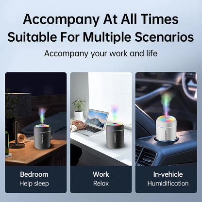 180ML Mini USB Humidifier with Ambient Light