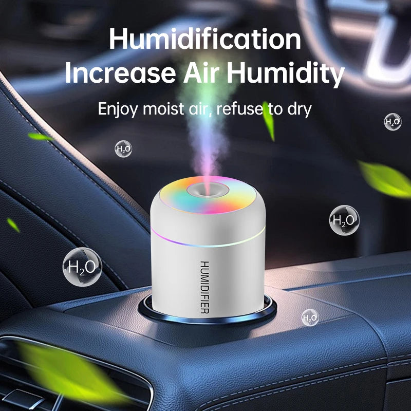 180ML Mini USB Humidifier with Ambient Light