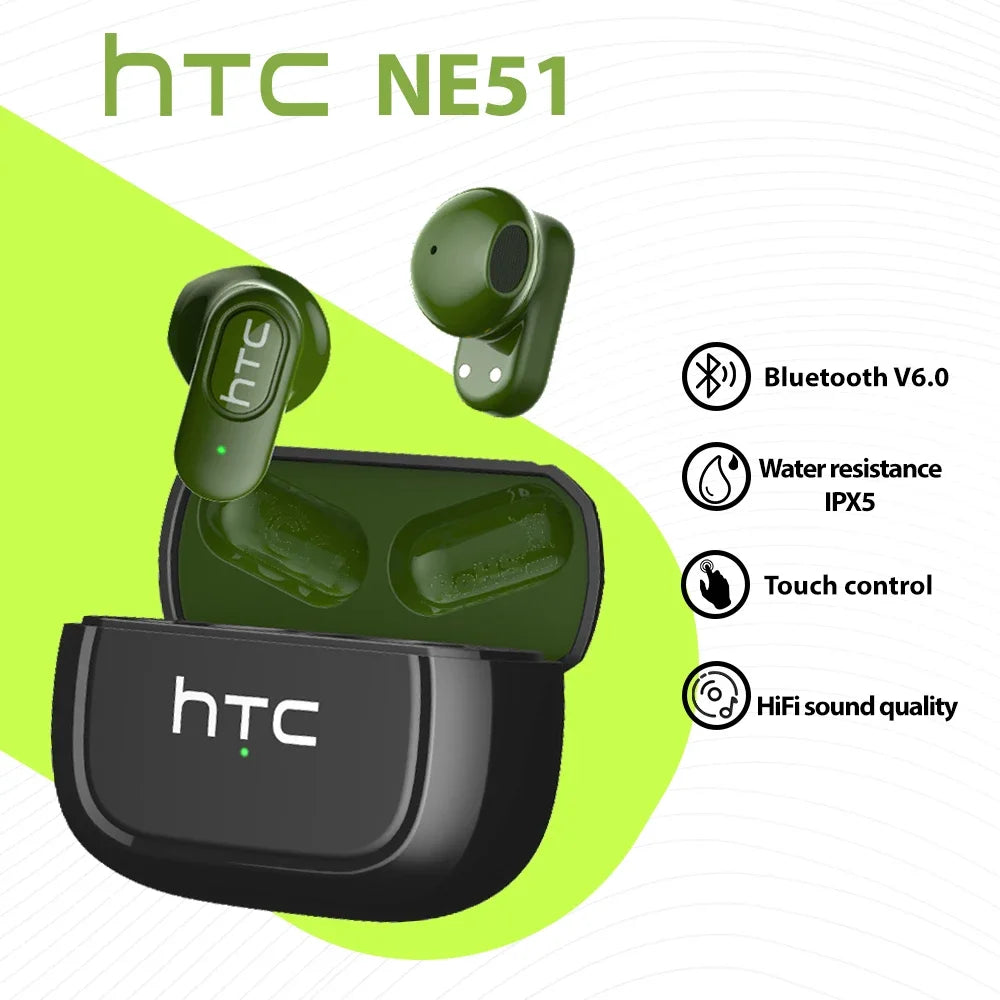 HTC NE51 Wireless Bluetooth Earbuds