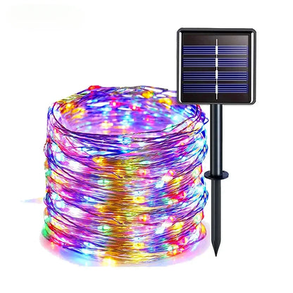 Solar LED Outdoor Fairy String Lights