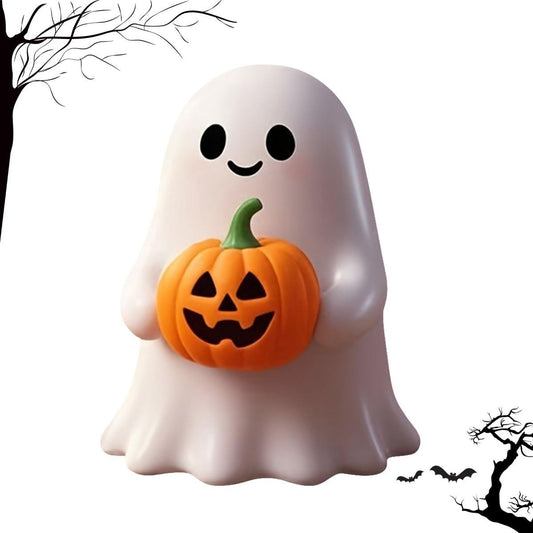 Cute Halloween Ghost Figurine – Tabletop Decoration