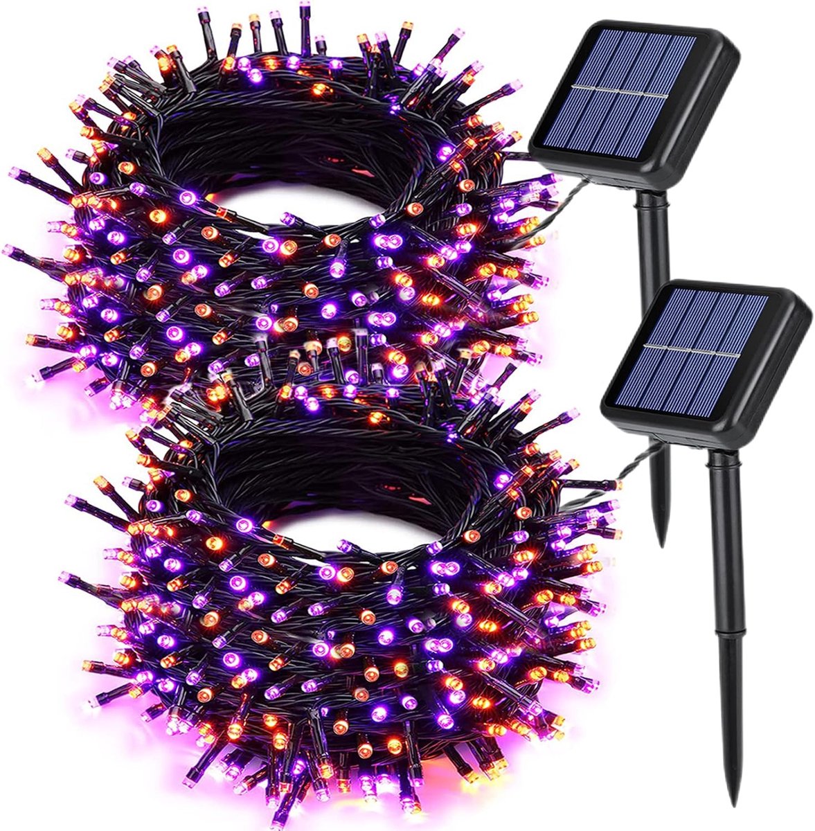 400 LED Solar Halloween String Lights – 2 Pack