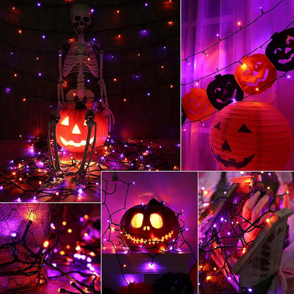 400 LED Solar Halloween String Lights – 2 Pack